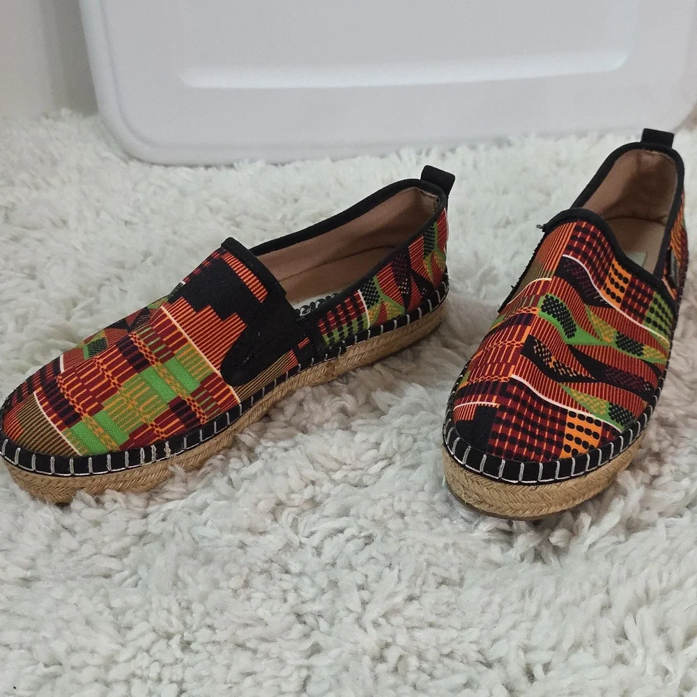 Inkkas Multicolor Espadrille Slip-Ons